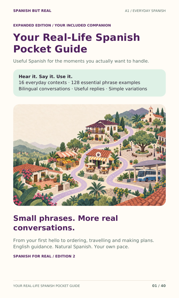 Your Real-Life Spanish Pocket Guide cover
